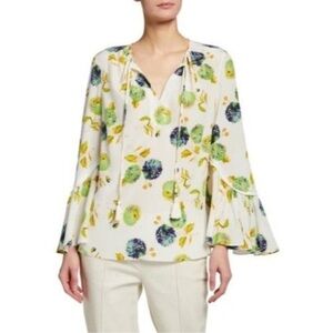 Kobi Halperin Tate Silk Blouse Sz L‎